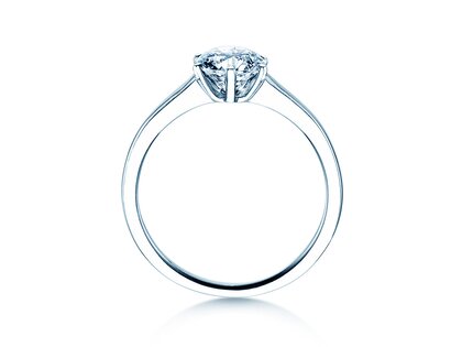 Anillo de compromiso Madison en 9K oro blanco con diamante 1,00ct H/SI