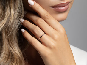 Anillo de compromiso Promise Petite