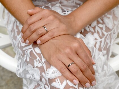 Anillo de compromiso Promise en plata 925/- con diamante 0,05ct H/SI