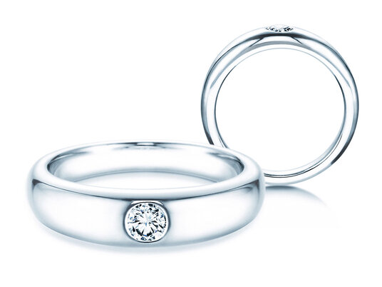 Anillo de compromiso Promise en plata