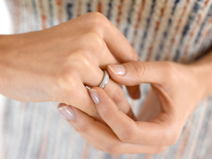 Anillo de compromiso Promise en plata 925/- con diamante 0,15ct G/VS