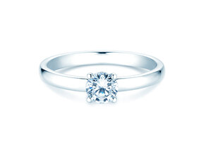 Anillo de compromiso Pure en 9K oro blanco con diamante 0,60ct G/SI