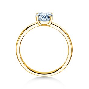 Anillo de compromiso Pure en 9K oro amarillo con diamante 2,00ct H/SI