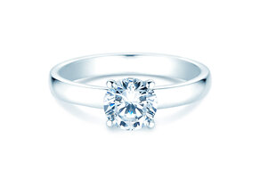 Anillo de compromiso Pure en 14K oro blanco con diamante 2,50ct G/VS