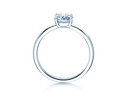 Anillo de compromiso Pure en 14K oro blanco con diamante 2,50ct G/VS