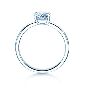 Anillo de compromiso Pure en 14K oro blanco con diamante 2,50ct G/VS