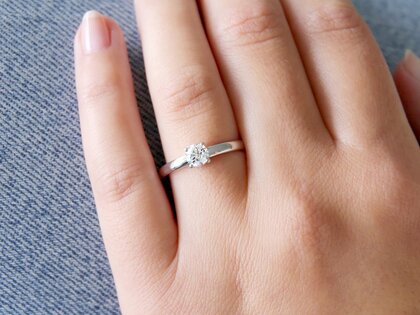 Anillo de compromiso Pure