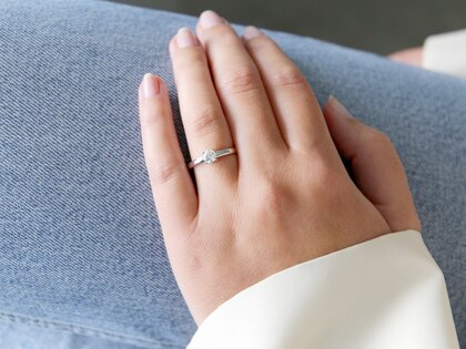 Anillo de compromiso Pure