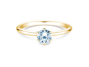 Anillo de compromiso Royal en 9K oro amarillo con diamante 0,50ct G/SI