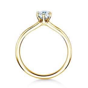 Anillo de compromiso Royal en 9K oro amarillo con diamante 0,50ct G/SI