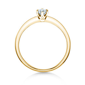 Anillo de compromiso The One en 14K oro amarillo con diamante 0,25ct G/SI