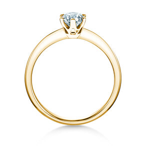 Anillo de compromiso The One en 18K oro amarillo con diamante 0,60ct G/IF
