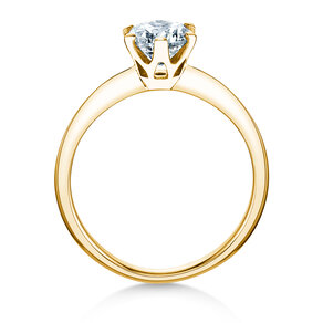 Anillo de compromiso The One en 9K oro amarillo con diamante 1,50ct G/SI