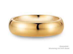Anillo para hombre Classic 3mm en 14K oro amarillo pulido