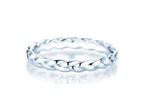 Anillo de compromiso Pony en plata 925/- pulido