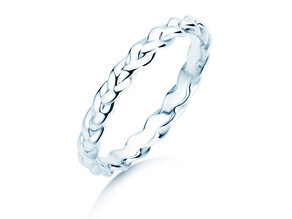 Anillo de compromiso Pony en plata 925/- pulido