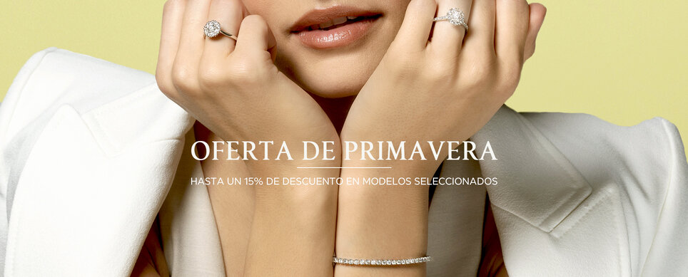 Compre en línea anillos de compromiso con diamante desde 129 €